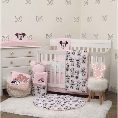 minnie mouse fitted crib sheet