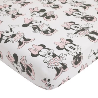 minnie mouse crib sheet