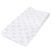 aden + anais&trade; essentials Safari Babes Elephant Changing Pad Cover in Grey
