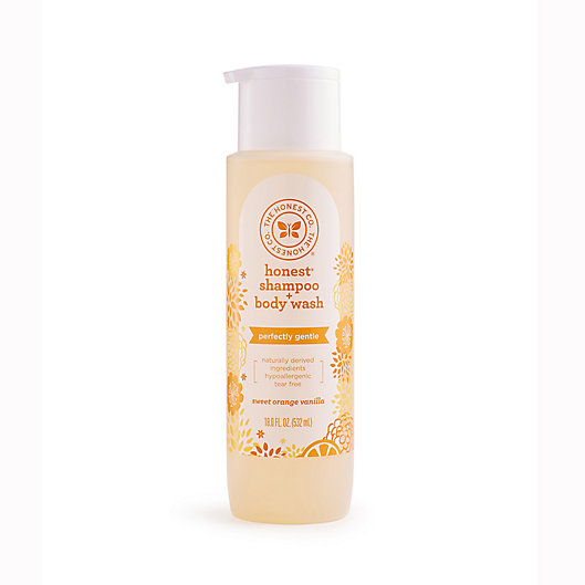 Alternate image 1 for The Honest Company® 18 oz. Shampoo & Body Wash in Orange