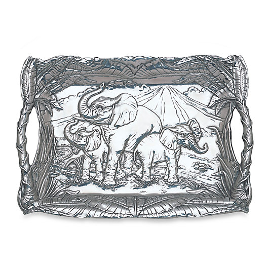 Alternate image 1 for Arthur Court Designs Elephant Clutch Tray