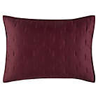 Alternate image 0 for O&amp;O by Olivia &amp; Oliver&trade; Lofty Stitch Standard Pillow Sham in Burgundy