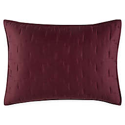 O&amp;O by Olivia &amp; Oliver&trade; Lofty Stitch Standard Pillow Sham in Burgundy