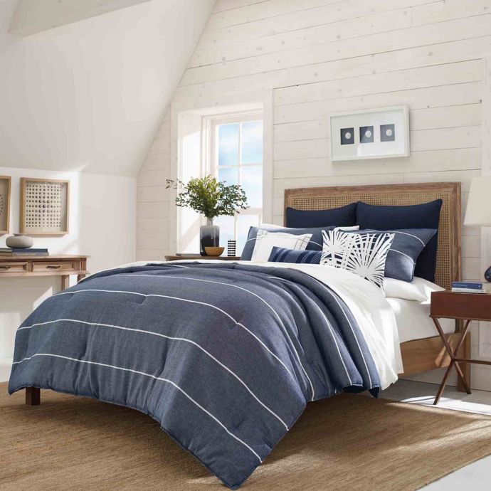 Nautica Candler Comforter Set In Navy Bed Bath Beyond