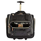Alternate image 0 for BEBE Danielle 15.5-Inch Rolling Under the Seat Carry On Tote in Black