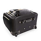 Alternate image 5 for BEBE Danielle 15.5-Inch Rolling Under the Seat Carry On Tote in Black