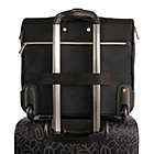 Alternate image 6 for BEBE Danielle 15.5-Inch Rolling Under the Seat Carry On Tote in Black