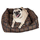 Alternate image 0 for Small Rectangular Dog Bed in Dark Brown