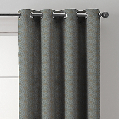 Cascade 84-Inch Grommet Window Curtain Panel in Sky (Single). View a larger version of this product image.