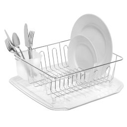 Featured image of post Plastic Dish Rack With Drain Board