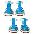 Alternate image 0 for Pet Life&reg; Buckle Supportive Waterproof Dog Sandals (Set of 4)