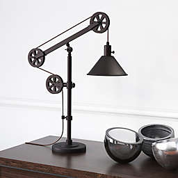 Hudson&Canal® Descartes Table Lamp in Black