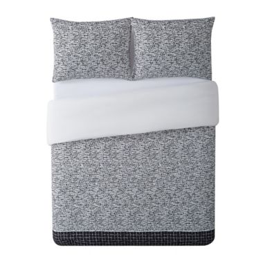 Christian Siriano&reg; Matrix Twin XL Comforter Set in Black/White. View a larger version of this product image.