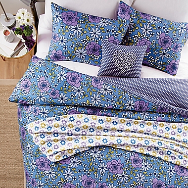 Helena Springfield Pixie Reversible Full/Queen Comforter Set in Lavender. View a larger version of this product image.
