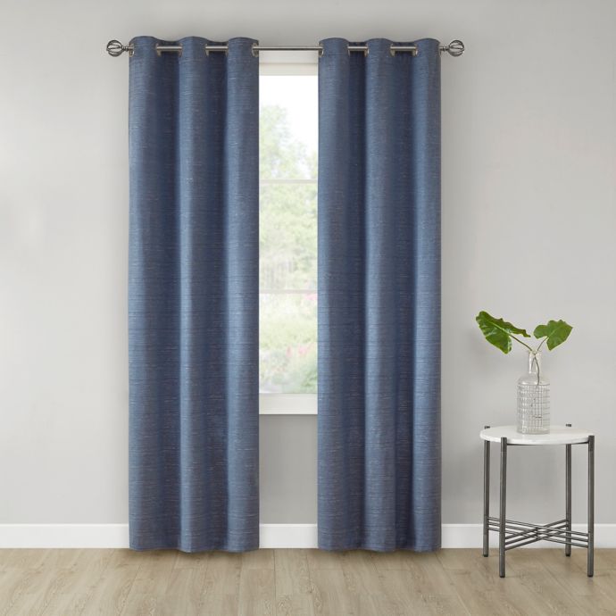 Salt Sandspoint 2 Pack Grommet Room Darkening Window Curtain