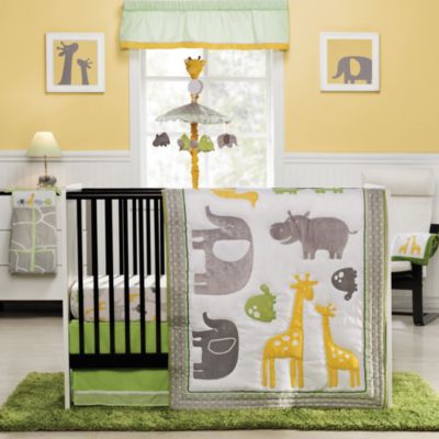 zoo animal crib sheets