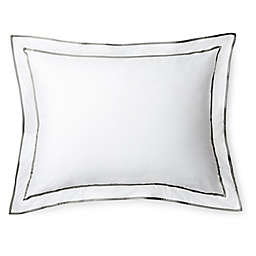 Lauren Ralph Lauren Spencer Border Standard Pillow Sham in Grey
