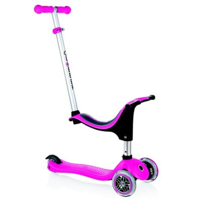 smoby reversible 2 in 1 scooter pink