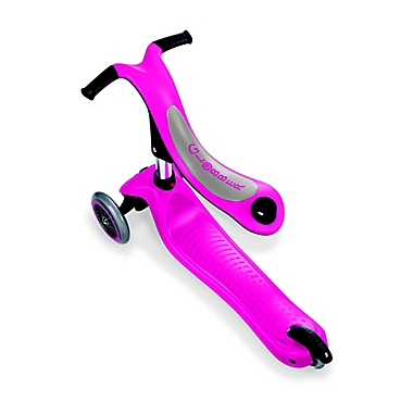 Globber Scooters Evo 4-in-1 Scooter in Pink. View a larger version of this product image.