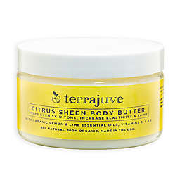 Terrajuve 4 oz. Natural Organic Citrus Sheen Body Butter
