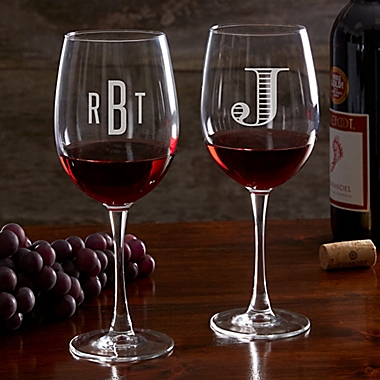 Classic Celebrations Personalized 19.25 oz Red Wine Glass. View a larger version of this product image.
