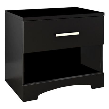 South Shore Gramercy Nightstand In Black Bed Bath And Beyond Canada