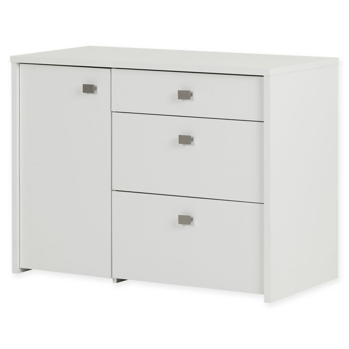 South Shore Interface Storage Unit with File Drawer Bed Bath and