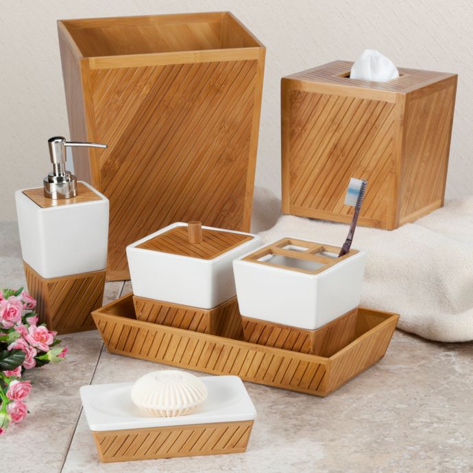 Bamboo Spa Toothbrush Holder Bed Bath and Beyond Canada