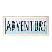 Marmalade&trade; &quot;Adventure&quot; 20-Inch x 8-Inch Framed Canvas Wall Art