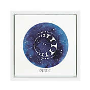 Marmalade&trade; Celestial Orb I 12-Inch Square Framed Canvas Wall Art in Gloss White