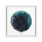 Marmalade&trade; Celestial Orb III 12-Inch Square Framed Canvas Wall Art in Gloss White