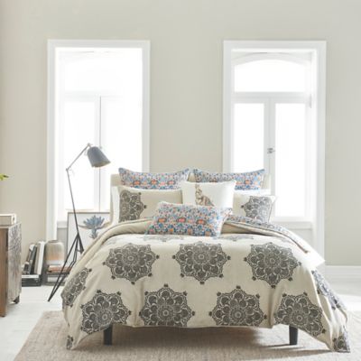 Morris &amp; Co. Indian Loop Full/Queen Comforter Set in Natural