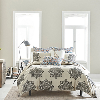 Morris &amp; Co. Indian Loop Full/Queen Comforter Set in Natural. View a larger version of this product image.