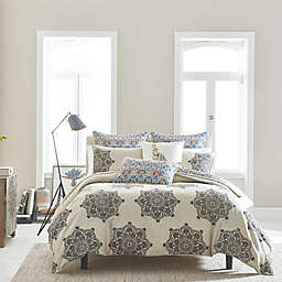 Morris & Co. Indian Loop Full/Queen Comforter Set in Natural