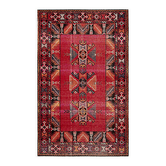 Alternate image 1 for Jaipur Living Paloma 8'10 x 12' Indoor/Outdoor Area Rug in Red/Black