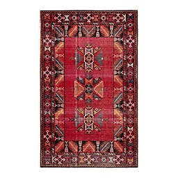 Jaipur Living Paloma 8&#39;10 x 12&#39; Indoor/Outdoor Area Rug in Red/Black