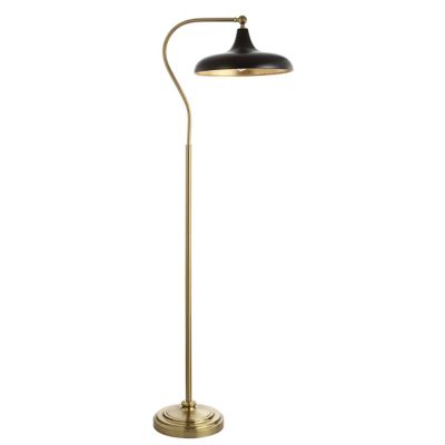 black gold floor lamp