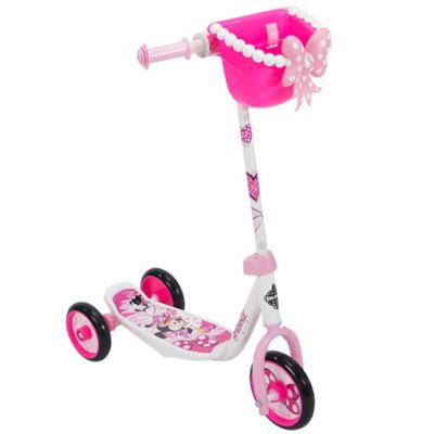 huffy minnie mouse 3 wheel scooter