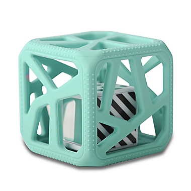 Munch Baby Malarkey Kids Chew Cube in Mint. View a larger version of this product image.