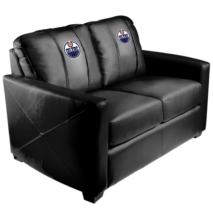 Nhl Edmonton Oilers Silver Loveseat Bed Bath Beyond