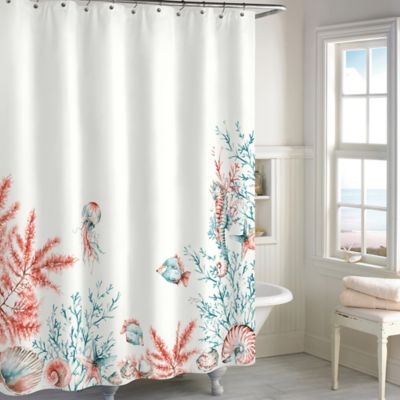 Sea Coral Shower Curtain