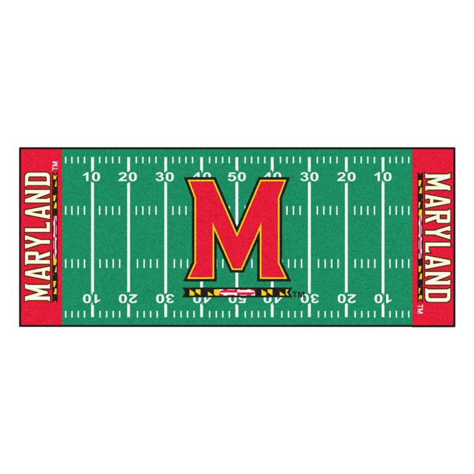 University Of Maryland Football Field 72 X 30 Runner Bed