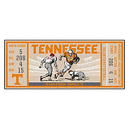 University of Tennessee Game Ticket Carpeted Runner Mat