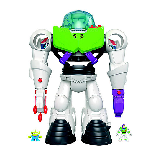 Alternate image 1 for Fisher-Price® Imaginext® Pixar® Toy Story 4 Buzz Lightyear Space Ranger Playset