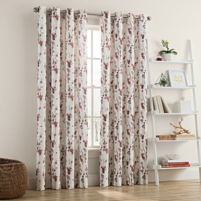 Priella Grommet Window Curtain Panel Bed Bath Beyond
