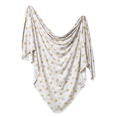 copper pearl peach swaddle