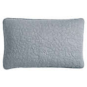 DKNY Speckled Jersey Standard Pillow Sham in Grey