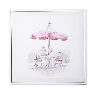 Marmalade&trade; Le Petite Caf&eacute; 16-Inch x 24-Inch Framed Canvas Wall Art