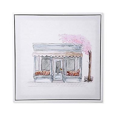 Marmalade&trade; Le Petite Bakery 12-Inch x 12-Inch Framed Canvas Wall Art. View a larger version of this product image.