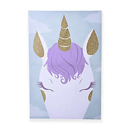 Marmalade™ Unicorn Lashes 16-Inch x 24-Inch Wrapped Canvas Wall Art